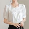 Navava Women Square Neck Half Sleeve Blouse Nb3188
