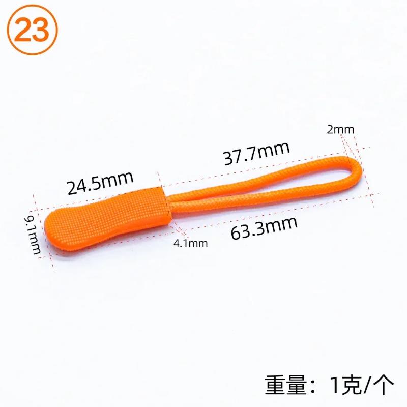 20Pcs TPU Environmentally Friendly Zipper Head Replacement Clip Broken Buckle Fixer Zip Cord Bag Suitcase Tent Zipper Head