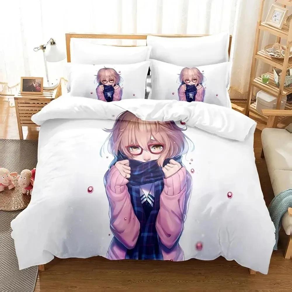 Girls Anime SHY Bedding Set Duvet Cover Bed Set Quilt Cover Pillowcase Comforter king Queen Size Boys Adult Bedding Set