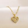 Heart Shaped Pendant Necklace, Luxurious and Elegant for Daily Wear, Exquisite Embellishment for Valentine's Day, Christmas, Thanksgiving