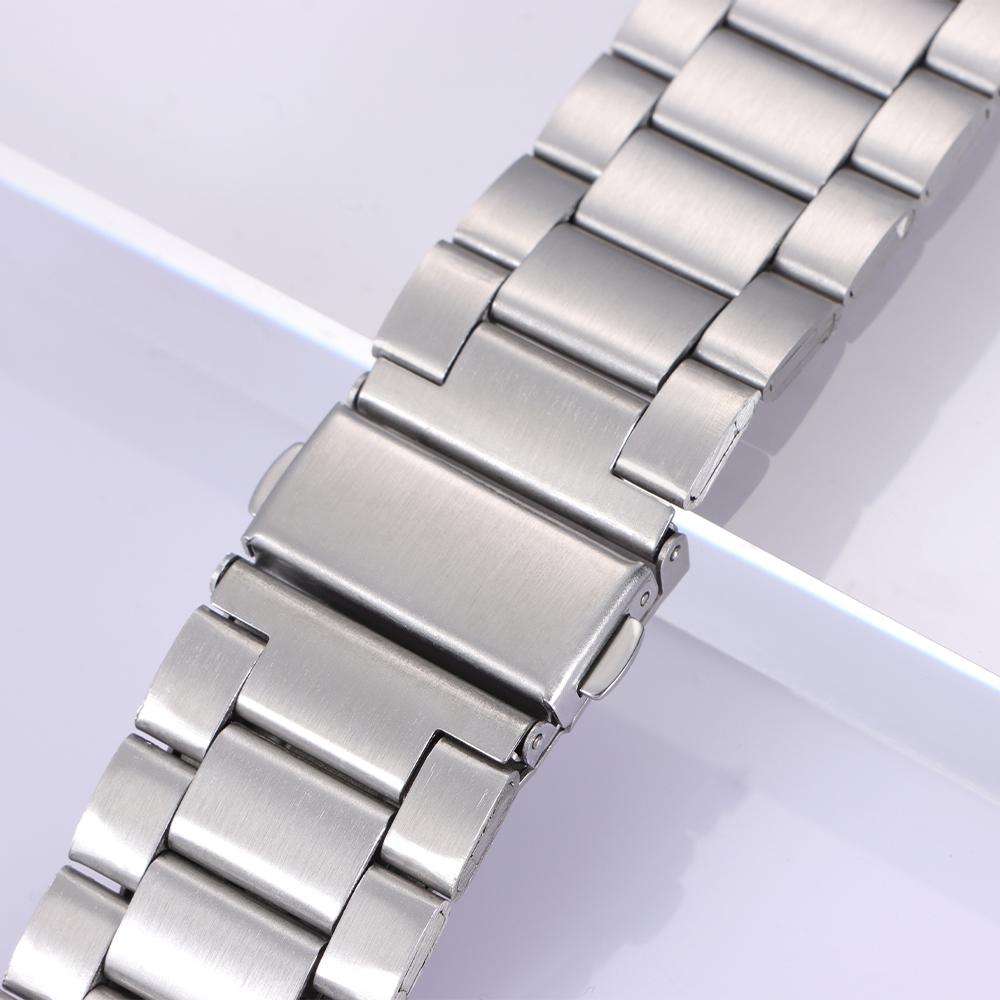 20 22mm Steel Watch Strap for Samsung Gear S5 S4 S3 Frontier Classic Watch Band for HUAWEI 41mm 42mm 46mm Accessorie Watch belt