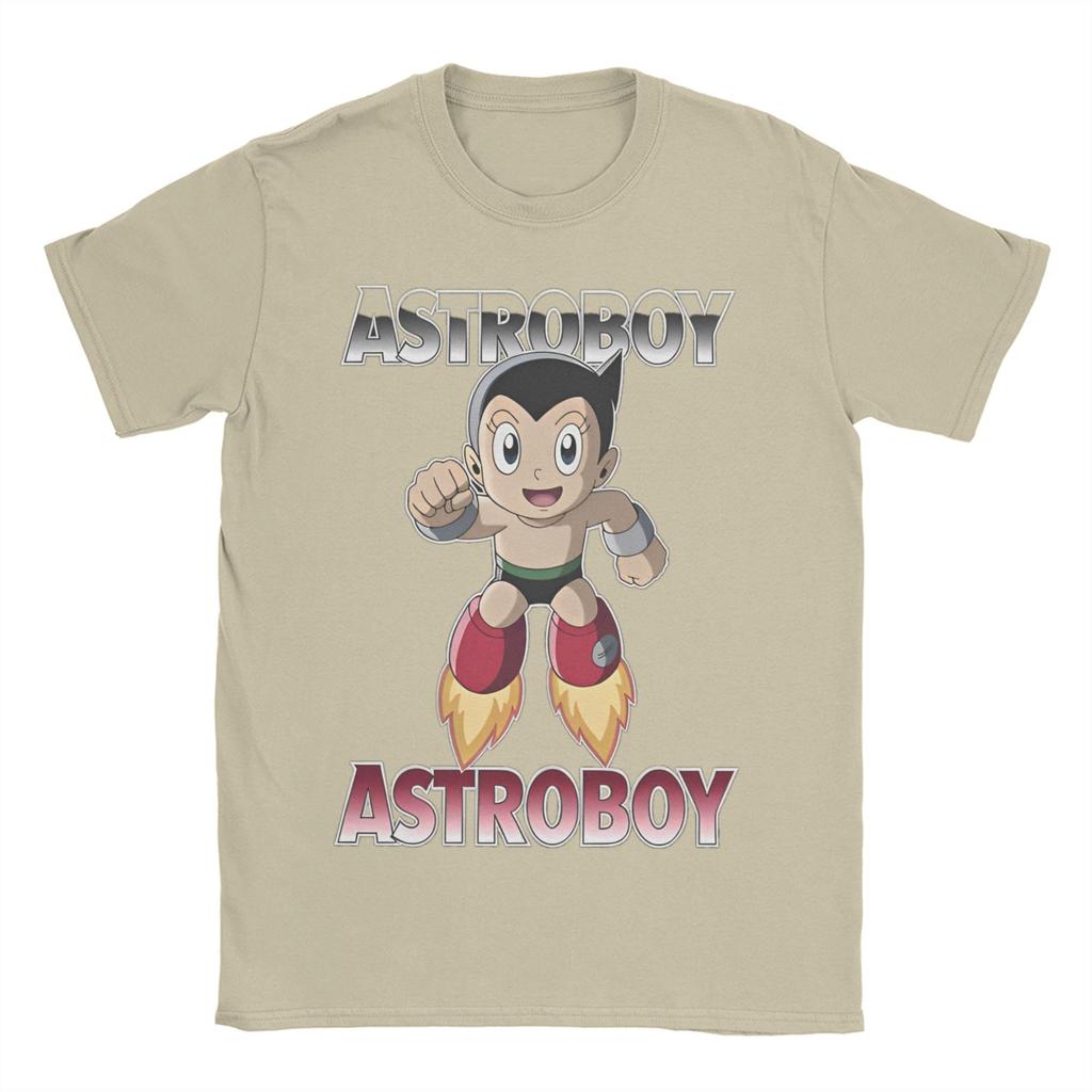 Astro Boy   TShirt Summer  Anime  Hippie T Shirts Unisexs Pure Cotton Crew Neck Plus Size Clothing Short Sleeve YK Casual Tops