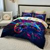 3PC Game Console Duvet Cover, 1 Duvet Cover+2 Pillowcases, Digital Printing Technology, Comfortable Four Season Home Decoration