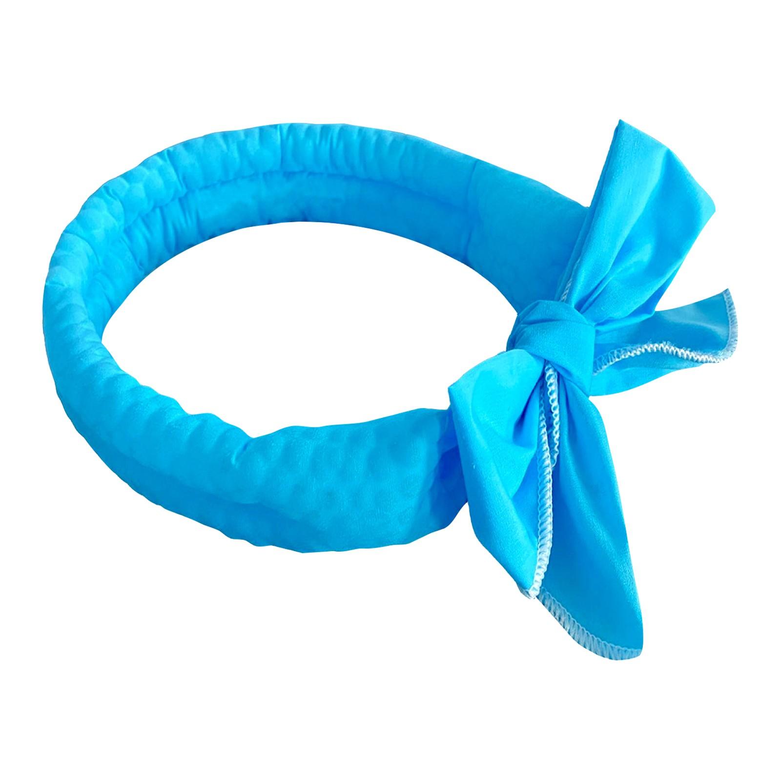 

Бандана для собак, ледяной кристалл для собак, бандана с рисунком из мультфильмов, летний ледяной прохладный шарф, освежающий, дышащий, удобный, ледяной шарф для домашних животных с рисунком из мультфильмов One Size небесно-голубой