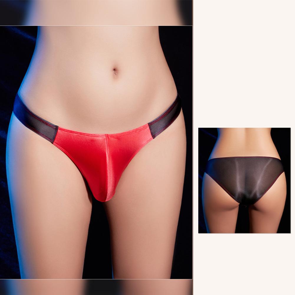 Thin Panties G-string Black/Red/White/Pink Bulge Pouch Comfort