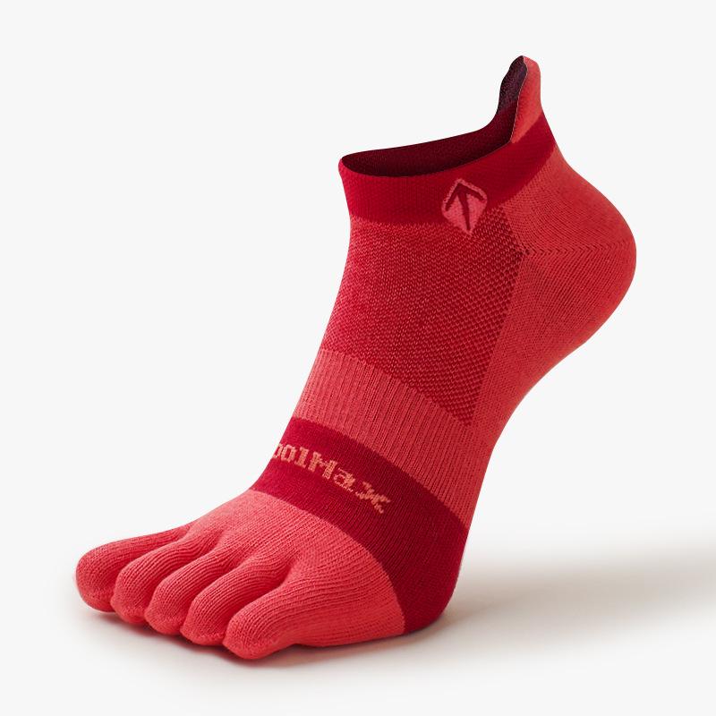 Men's and Women's Marathon Quick-Dry Coolmax Five-Toe Running Socks