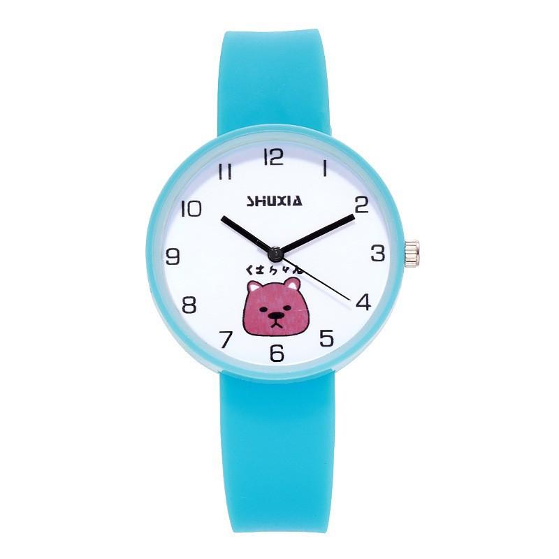 Silicone Jelly Candy Color Sen Series Niche Simple Design High Value Quartz Cute Color Couple Quartz Watch