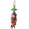 Bird Chewing Toy Parrot Toys Colorful Rattan Balls for Small and Medium Parrots