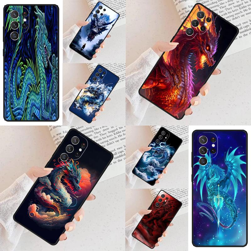 Legendary Dragon Cell Phone Case for Samsung Galaxy S26 Ultra S25 S24 S23 S22 S21 S20 Note10 Cover