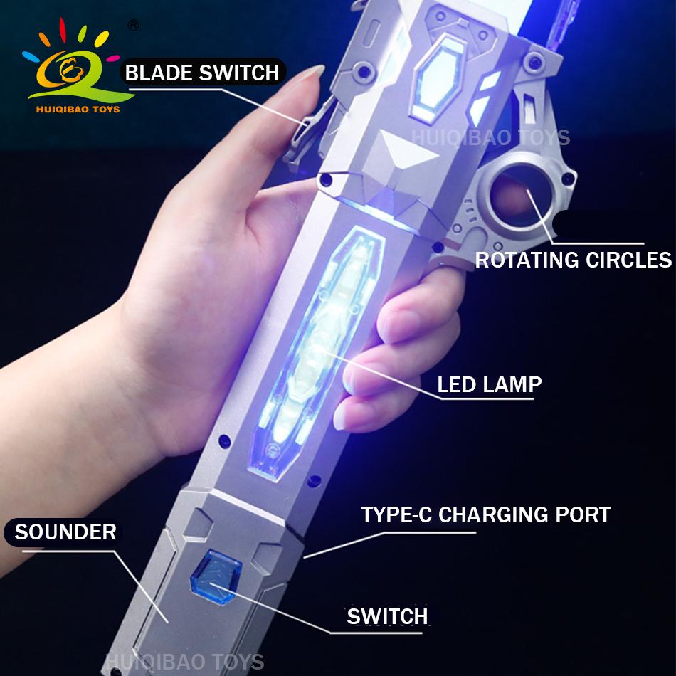 Colorful Lightsaber Adjustable Light Saber Toys For Children Retractable Sword Toys For Boys Luminous Gifts light saber
