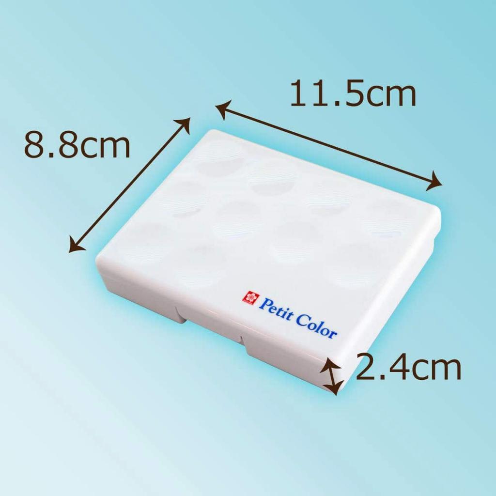 Sakura Craypas Paint Solid Watercolor Petit Color 12 Colors 6 Pieces NCW-12 (6)