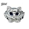 Office To Evening Ring Finger Adjustable Fit Hand-Engraved Kitten Silhouette