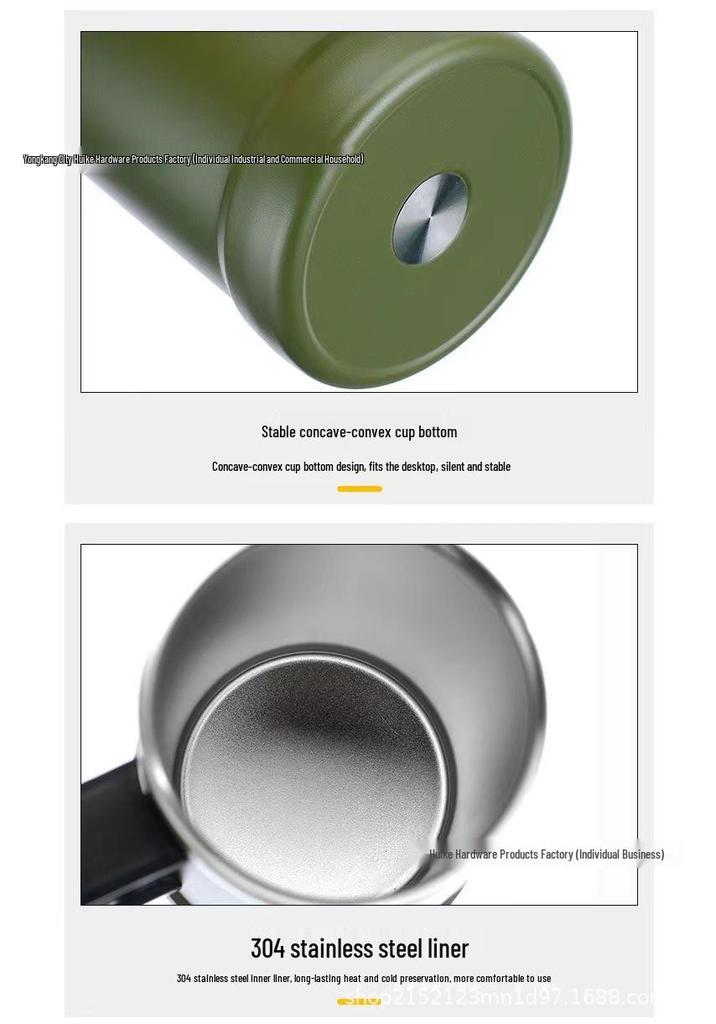 304 Stainless Steel 23oz Vacuum Insulated Beer Mug with Handle