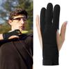 Breathable Recurve Bow Gloves Non-Slip Shooting Hand Guard  Beginners Use
