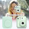 Kinokoo Instax Mini 12 Fujifilm Instax Mini 12 Camera Instax Opens with Shoulder Strap Included Case, Case, Case, Magnet, (Green)