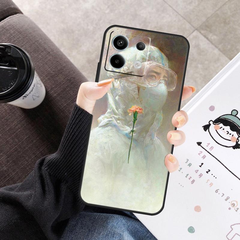 Medicine Doctor Nurse Cover For Xiaomi Redmi Note 14 10 11 12 13 15 Pro Plus Case For Redmi 15 15C 14C 12C 10C 13C
