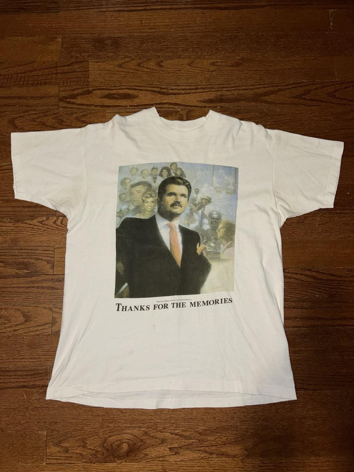 Винтажная футболка Carlo Beninati 1993 года Мужская XL Белая Арт 90-х с коротким рукавом Унисекс XL