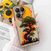 For Tecno Pova 7 Ultra 5G LJ9 Case Cartoon Cat Tiger Silicone TPU Black Cover For Tecno Pova 7Ultra 5G 6.67" Phone Cases Fundas