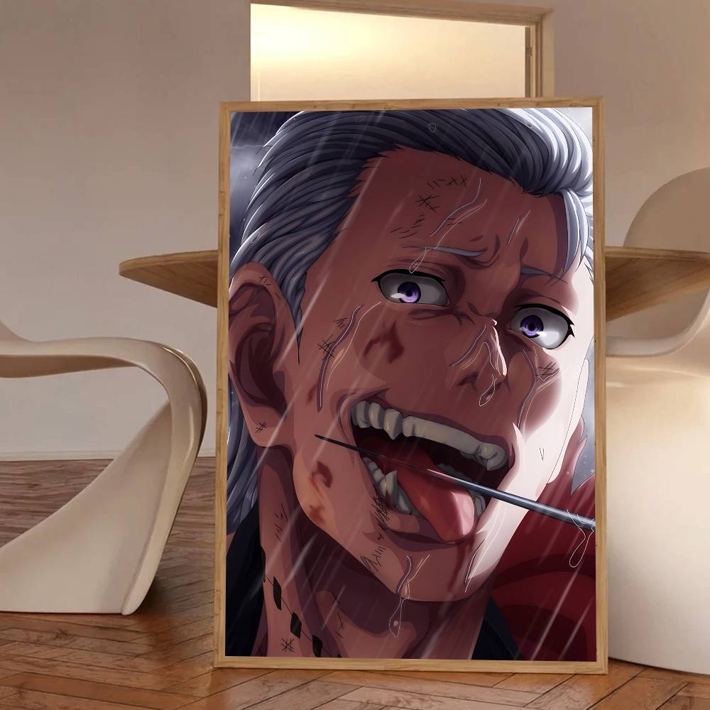 Anime Character Cool Man Hidan Manga N-Naruto Posters HD Print Vintage Wall Art Decor for Home Study Room