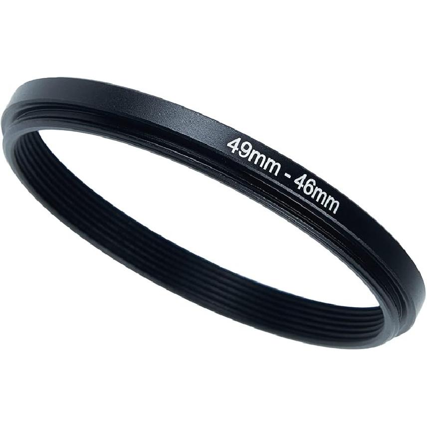 49mm To 58mm Step-Up Ring Filter Adapter for All Brands UV ND CPL Metal Ring Step-Up Rings Adapter Filter (49mm-58mm)
