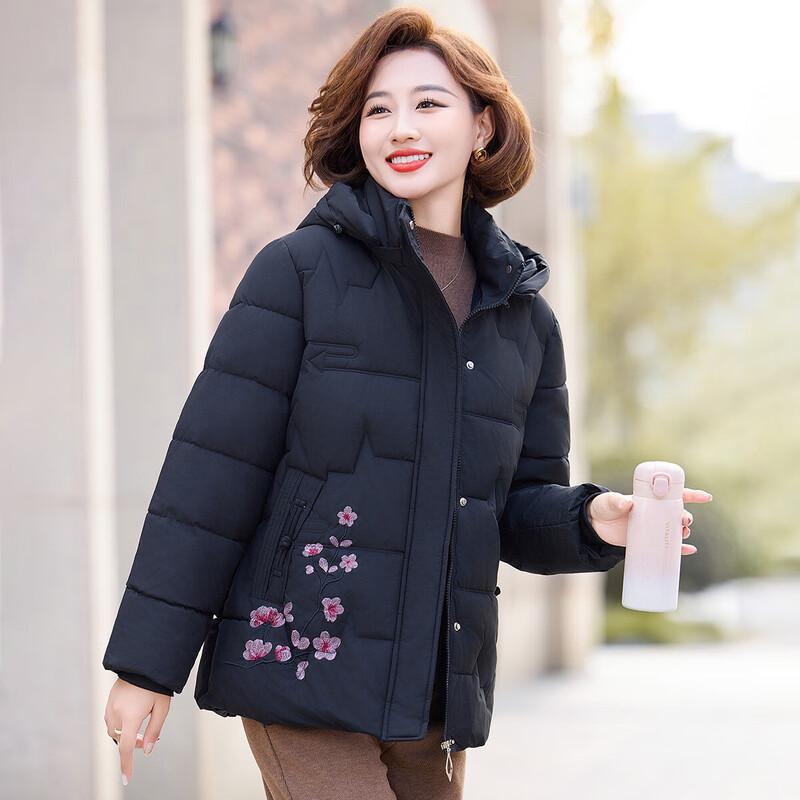 

Baolianduo Women s Hooded Winter Padded Jacket 5XL