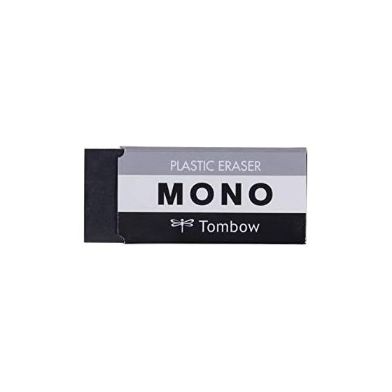 Ластик Tombow Pencil MONO Черный 1 шт PE04 (55 x 23 мм) PE-04AB