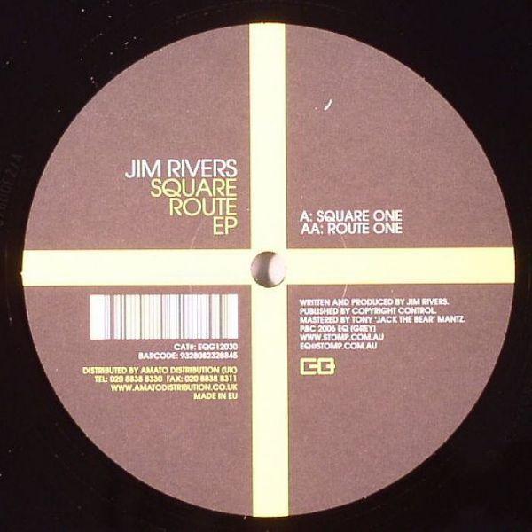 

12-дюймовая пластинка JIM RIVERS - Square Route EP EQG12030 EQ [Серый] 2006 Австралия Танцевальная и Электронная Б/У