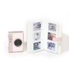Portable Photo Storage Album Accommodates 108Pockets Pictures 3inch PU Leather Exterior Travel Friendly
