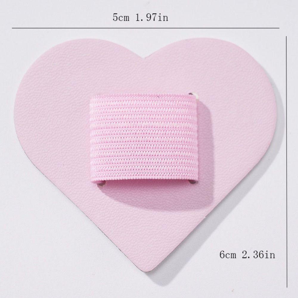Elastic Loop Round Pen Holder Self-adhesive Kawaii Stationery Aesthetic Pen Holder  Calendar