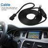 3-Pin AUX Audiokabel-Adapter für E39 E46 E53 X5 16:9 CD Player Navigation