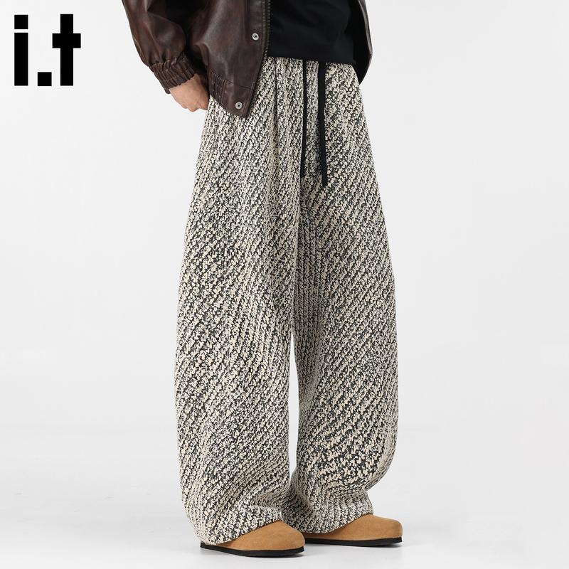 Men s American Style Wide-Leg Sweatpants 3XL