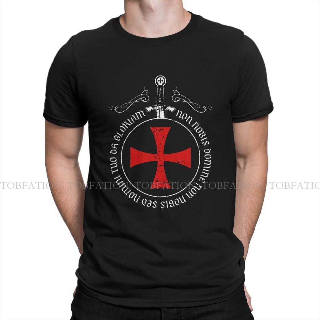 Crusades Crusader Hip Hop TShirt Knights Templar Leisure T Shirt Summer Stuff For Adult