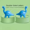 Double-Sided Letters Matching Letters Toy Dinosaur Alphabet Sensory Toys  Girls Party Favors