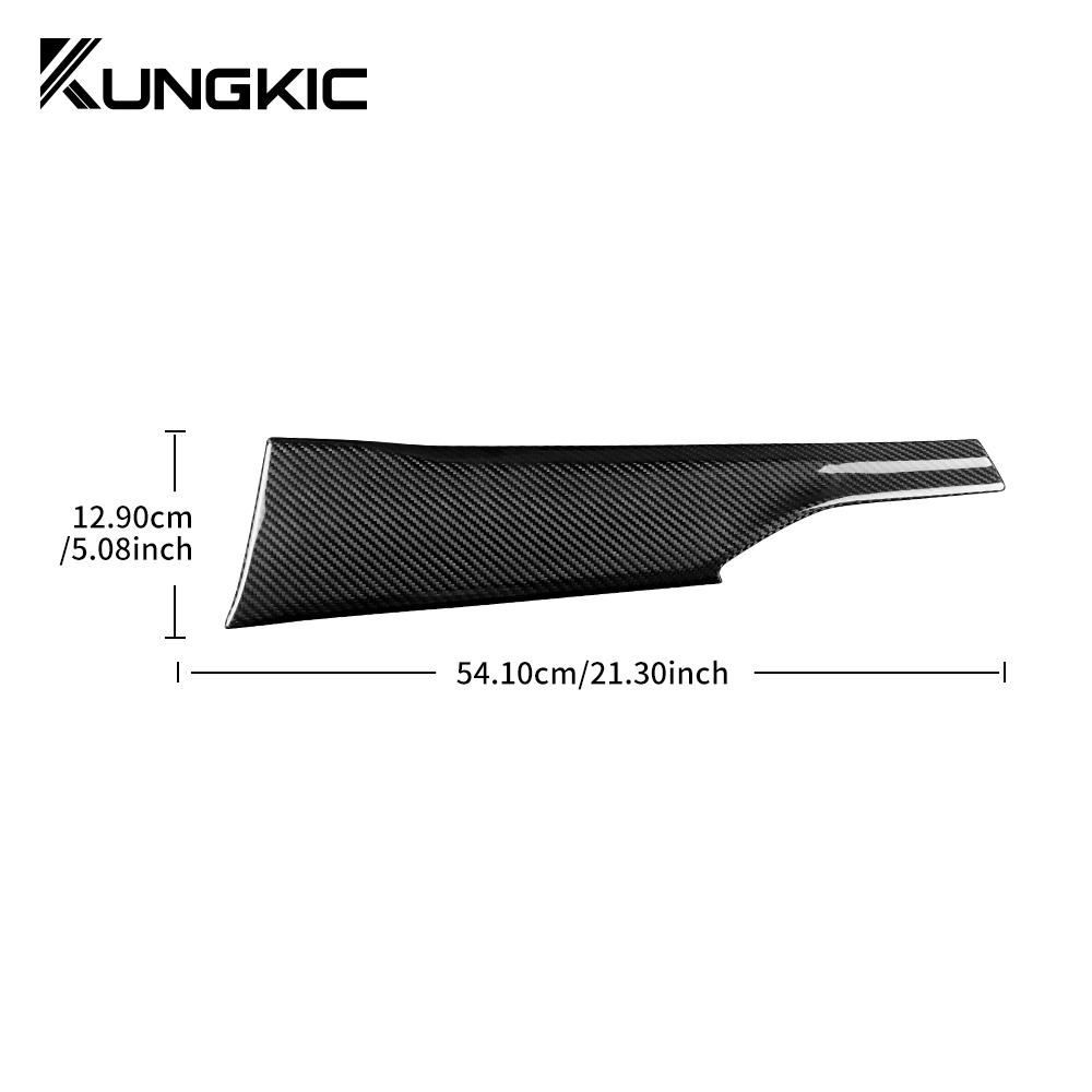 Real Hard Carbon Fiber Sticker For Subaru Crosstrek Impreza 2025 WRX/WRX STI 2025 2025 Co-Pilot Dashboard Panel Interior Trim