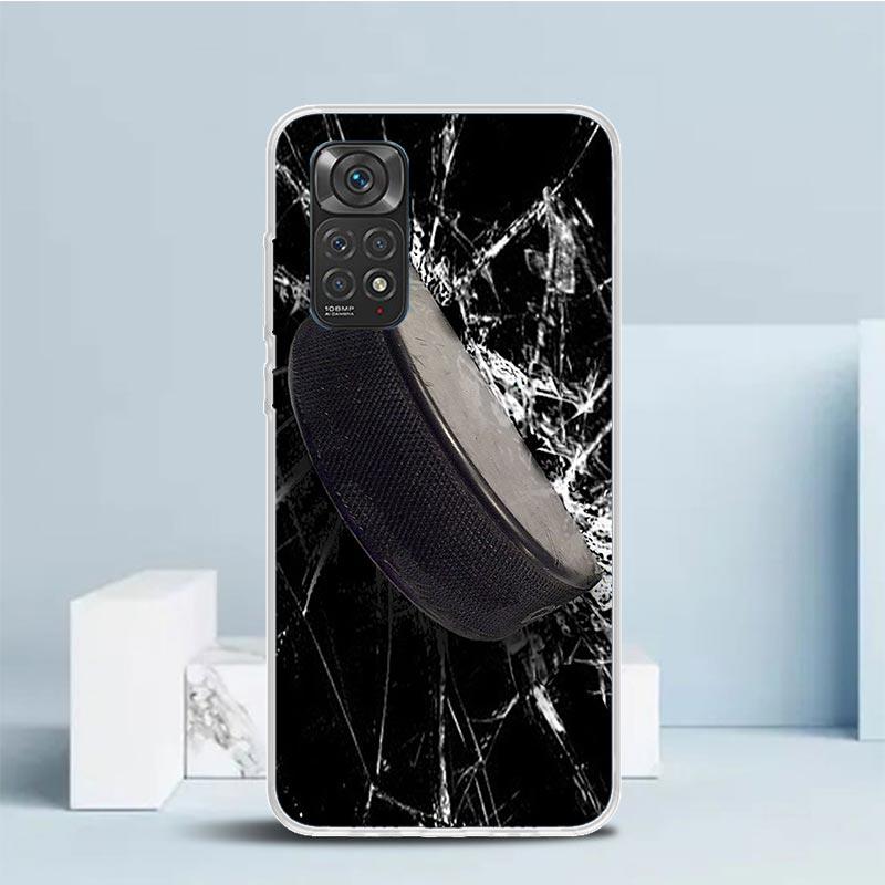 Ice Hockey Rink Sport Phone Case For Xiaomi Redmi Note 15 14 14S 13 12S 12 Pro Plus 11S 11 11T 11E 10S 10 + Soft TPU Back Cover