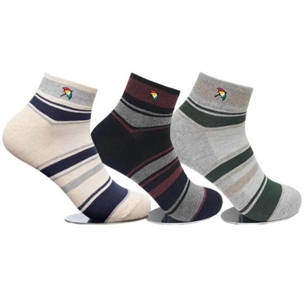 [Arnold Palmer] Men s Mesh Casual Ankle Socks 3 Pairs AP5610 Cotton Socks AP5610_3 pairs (even colors)