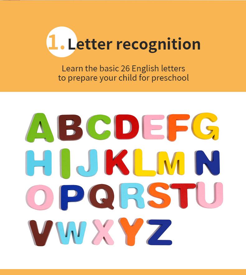 Alphabet Spelling Game: English Flashcards for Kindergarten Puzzle and Early Learning