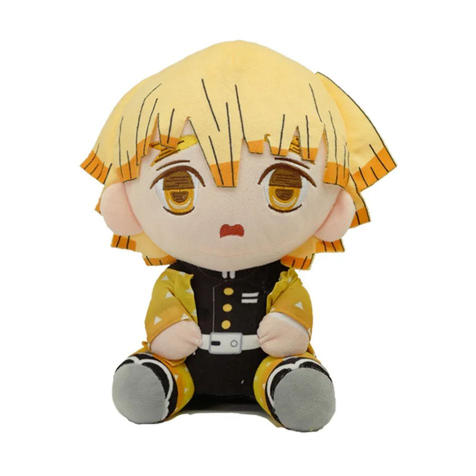 Horké 20cm Japonské Anime Demon Slayer Tomioka Giyu Kamado Tanjirou Kamado Nezuko Agatsuma Zenitsu Plyšové Hračky Panenka Peluche Dárek pro Ženy