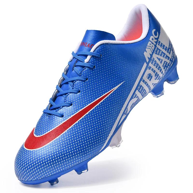 

Professional Men Outdoor Soccer Shoes Turf Sneakers Indoor Football Boots Ultra-light Sports Training Unisex Grass Comfortable 35