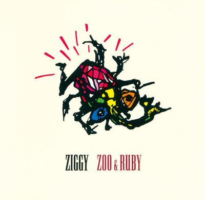 CD ZIGGY - Zoo & Ruby TKCP70092 Public Image Re 1993 Japan Japanese Pop/Rock Used