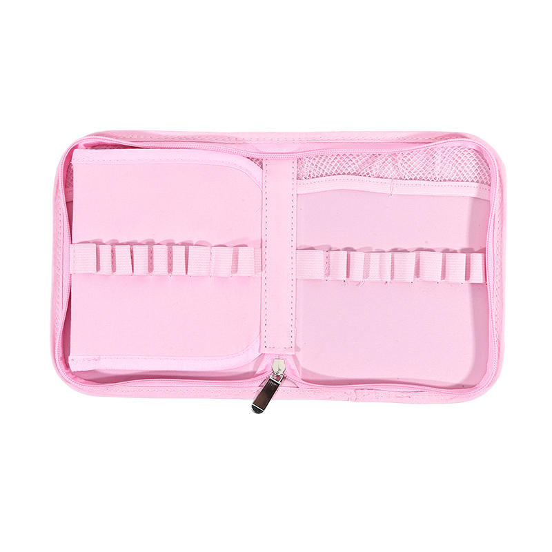 Hand Knitting Tools Bag Accessories Crochet Hooks Set with DIY Printed Storage Pouch for Yarn Needles Organizer Portable Crochet Kit Case