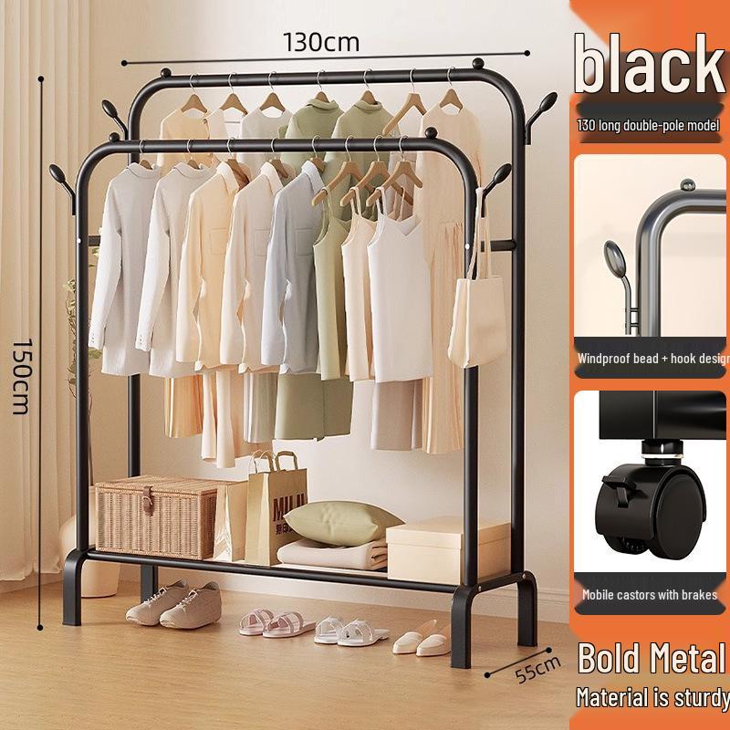 Premium Folding Indoor Clothes Drying Rack for Balcony & Bedroom