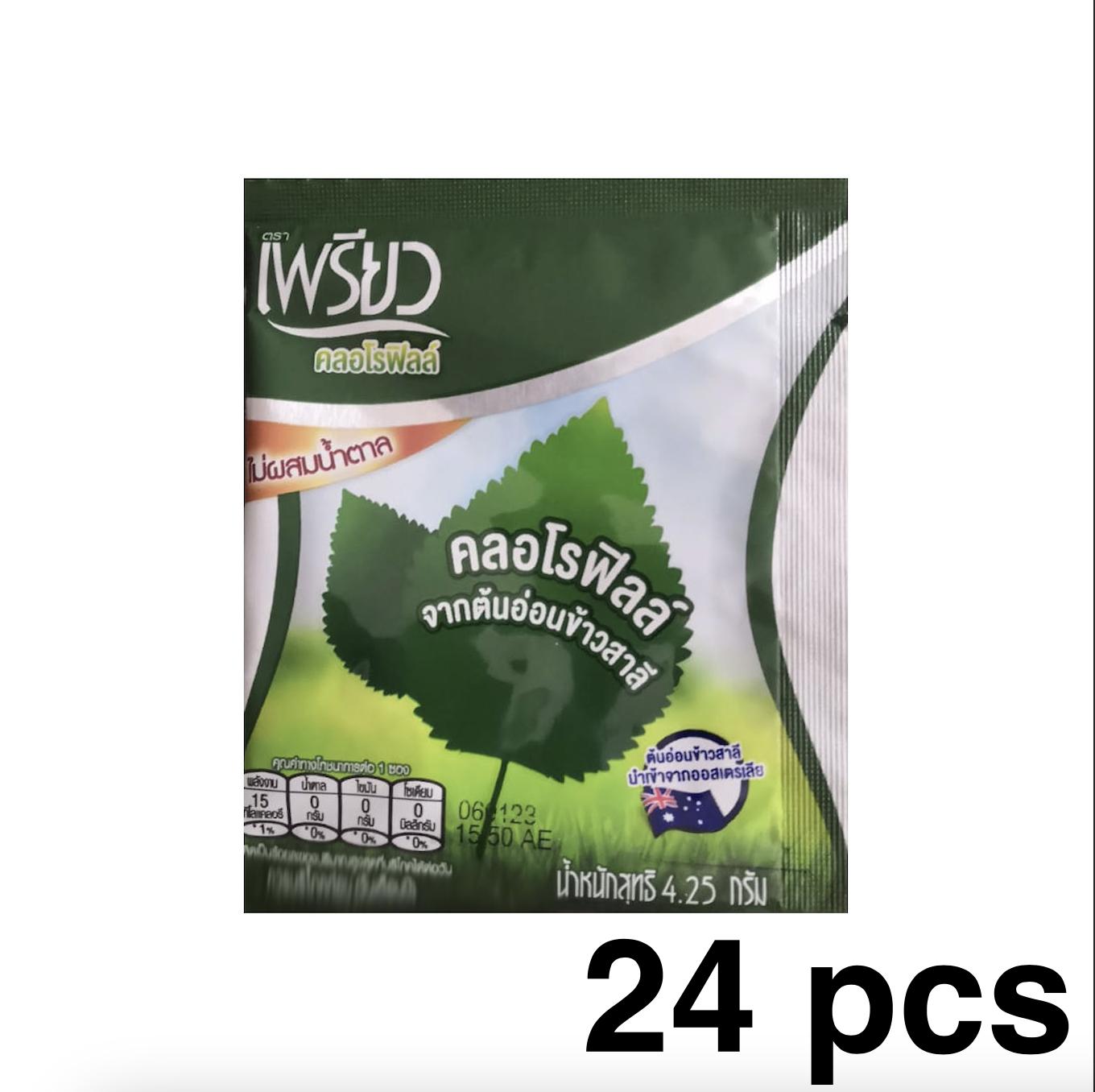 

Preaw Instant Хлорофилл Пищевая добавка Порошок 24 pcs