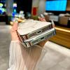 Luxury Crystal Lens AG Frosted Magnetic Case For iPhone 17 Air 16 15 14 13 12 11 Pro Max Plus For Magsafe Wireless Charge Cover