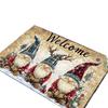 Nordic Christmas Floor Mat Entrance Door Porch Dirt-Resistant And Easy To Take Care Of Floor Mat Hotel Homestay Holiday Decorative Blanket