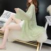 Summer Thin Cut-out Knit Cardigan Women's Loose Open Front Blouse Light Sun Protection Clothing