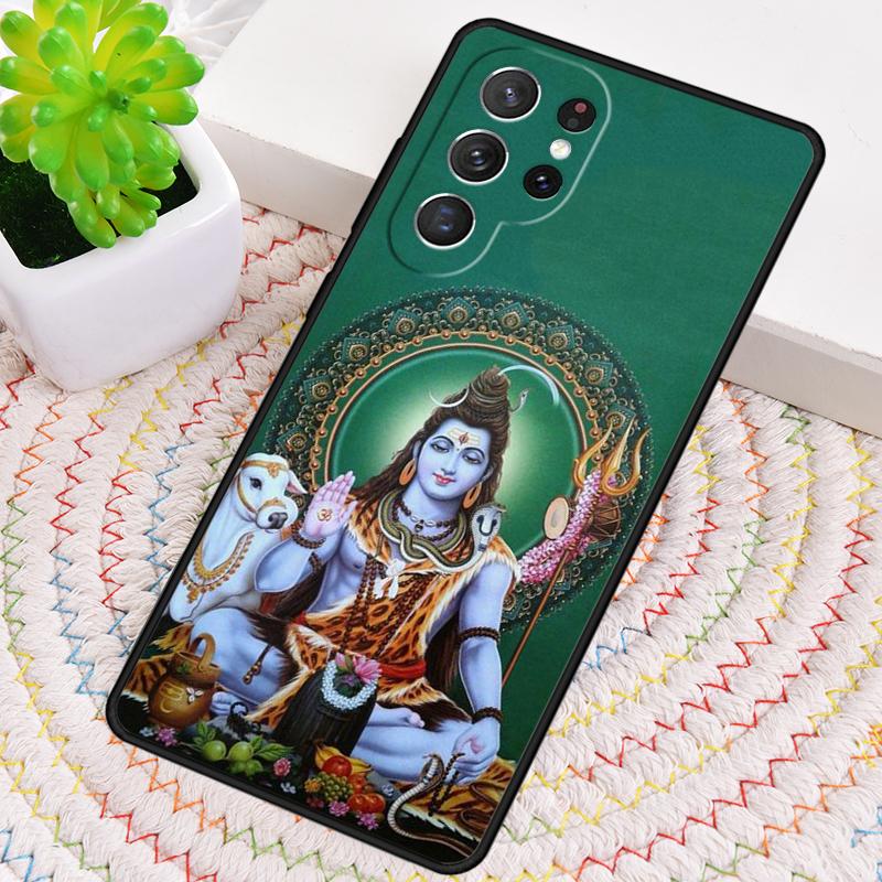 Lord Shiva Hindu God Buddha India Soft Phone Case For Samsung Galaxy Note 10 Pro S26 S25 S24 S23 S22 S21 Plus Ultra Cover