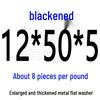 Round Blackened Thickened Metal Washer (M4-M16)