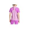 Adidas Koszulka Treningowa, Wygodna Oddychająca Fitness Krótki Rękaw Damska Fioletowa JG6057