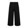 Women's Casual, Stylish, Loose-fitting, Wide-leg, Multi-pocket Denim  Pants